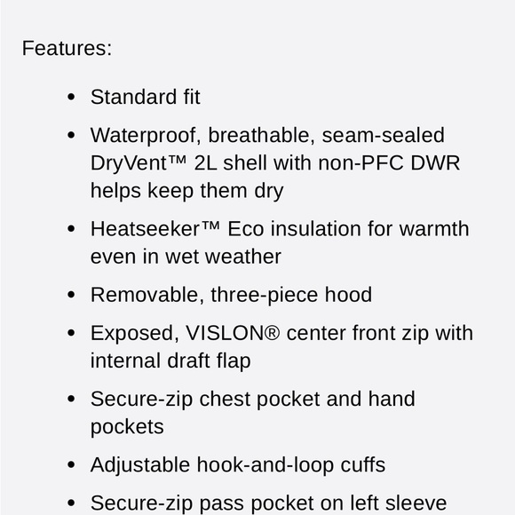 Lands End Girls Thermoplume insulated jacket. Excellent condition! Large 10-12. - Picture 4 of 8